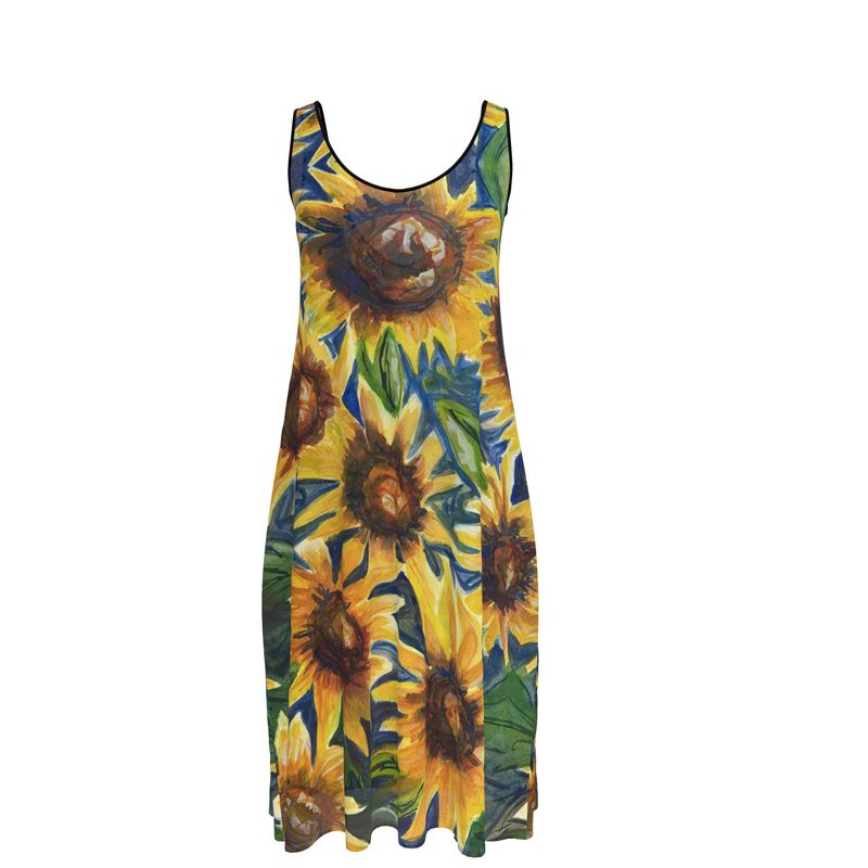Sleeveless Midi Dress